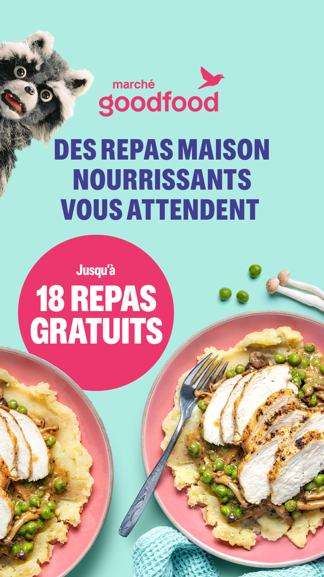 Goodfood Facebook ad
