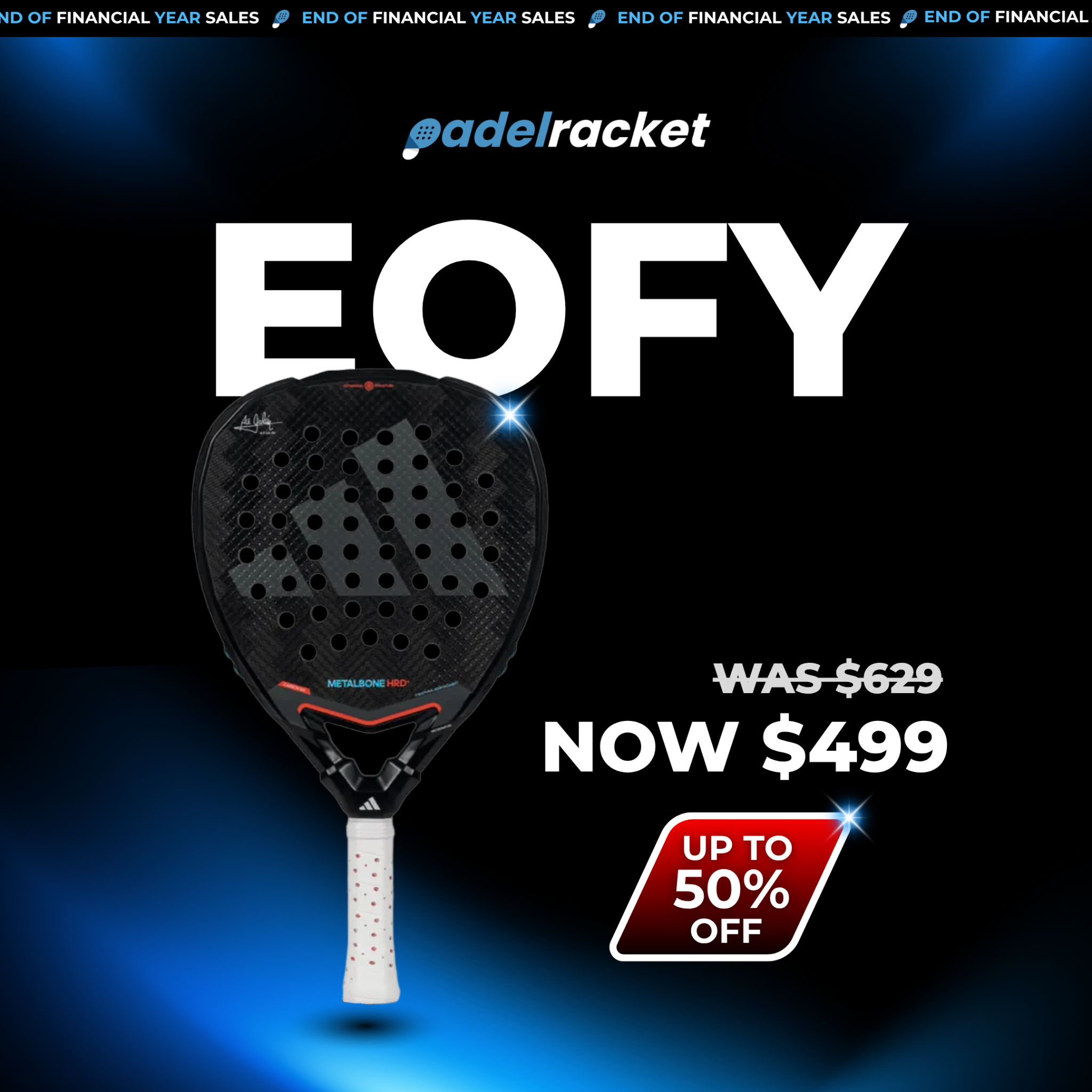Padel Racket Shop Facebook ad
