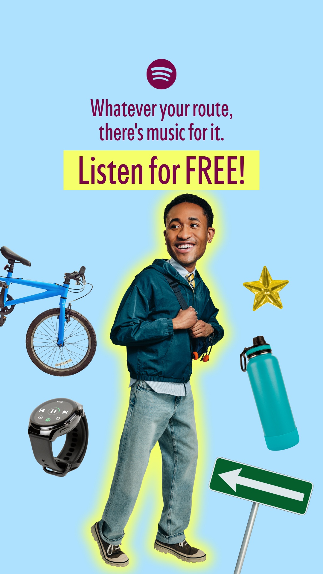 Spotify Facebook ad