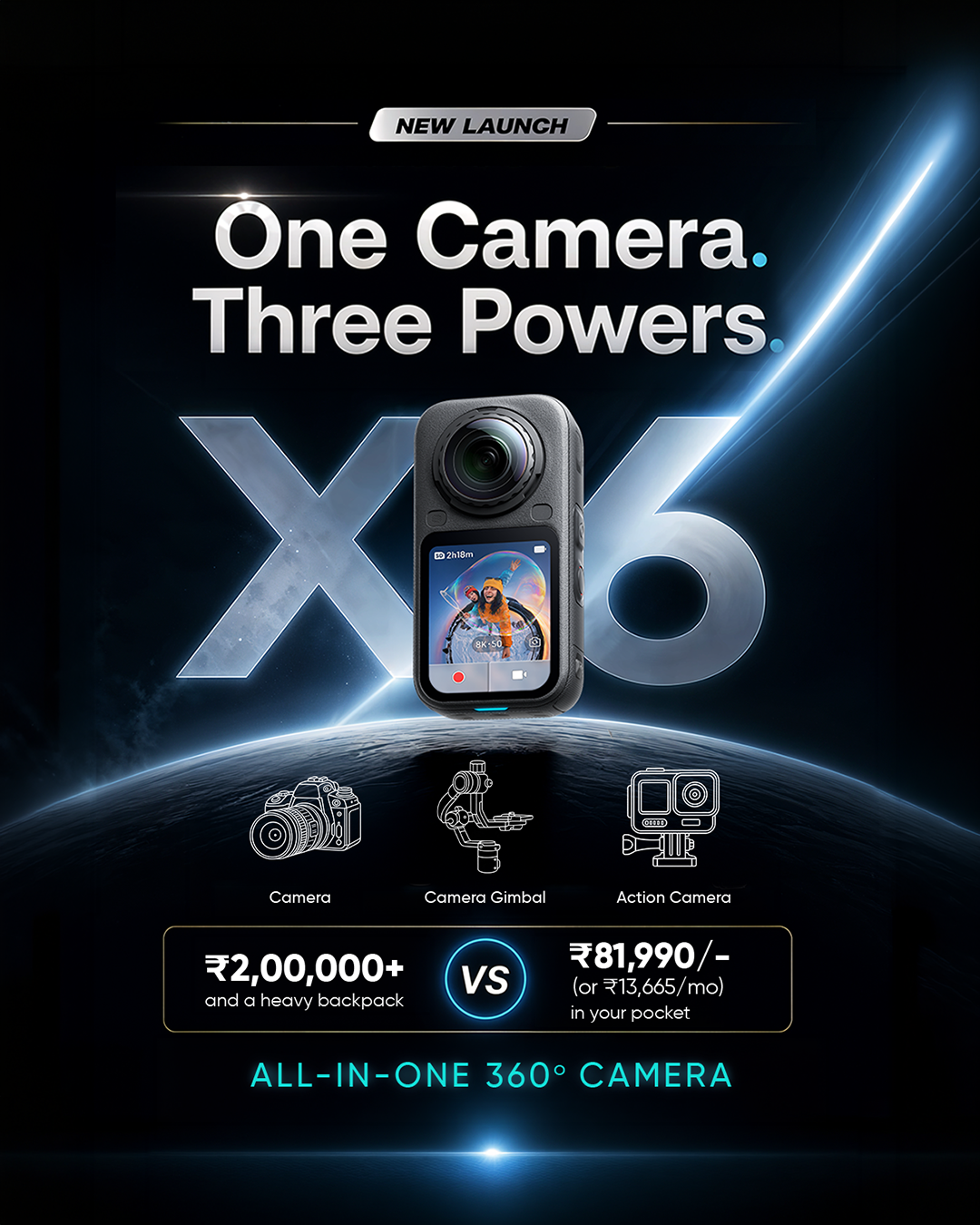 Insta360India Facebook ad: Buy Insta360 X6 Before September 30