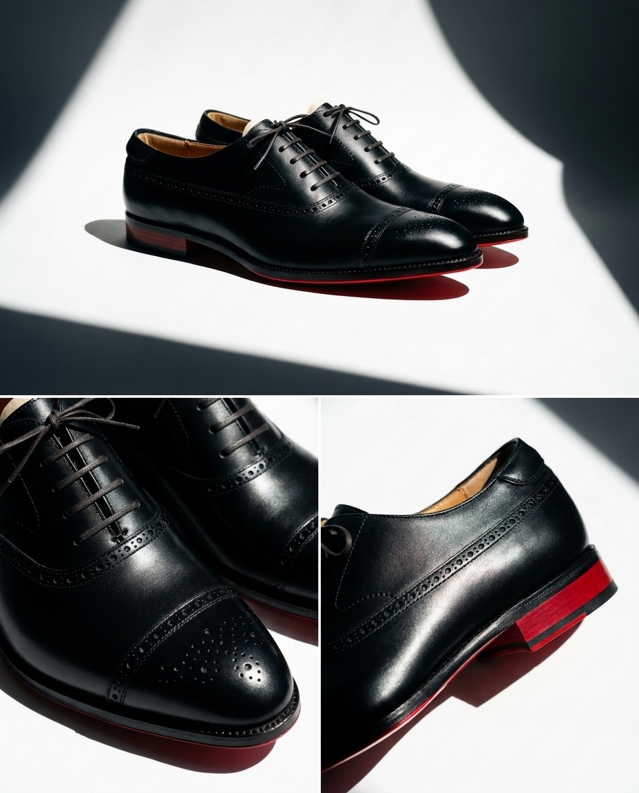 Harper Heights. Facebook ad: Oxford Royal Brogue