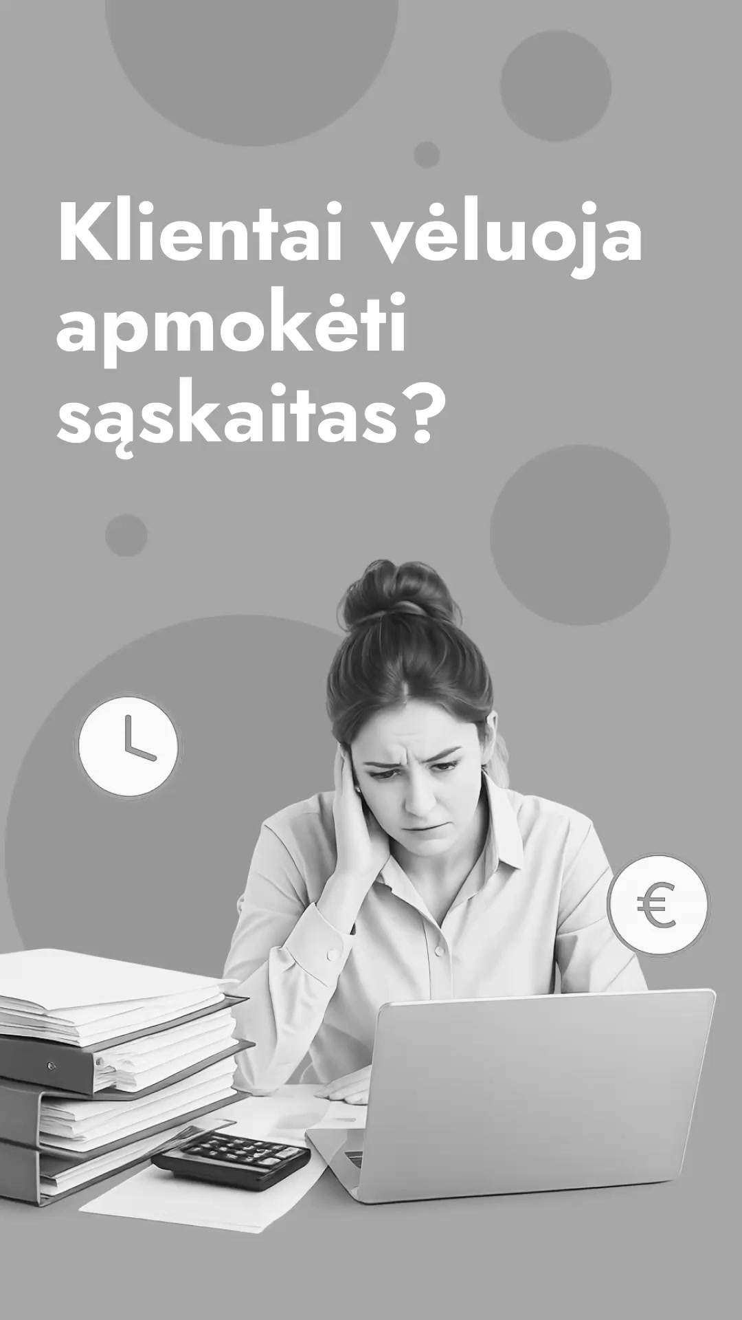 Site.pro - Apskaitos programa ir ERP Facebook ad: Greitesni apmokėjimai jūsų verslui