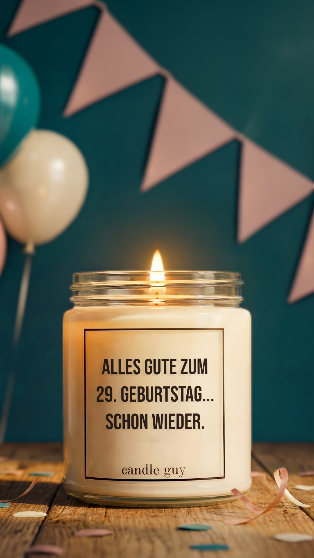 Candle guy Facebook ad from May 15, 2026
