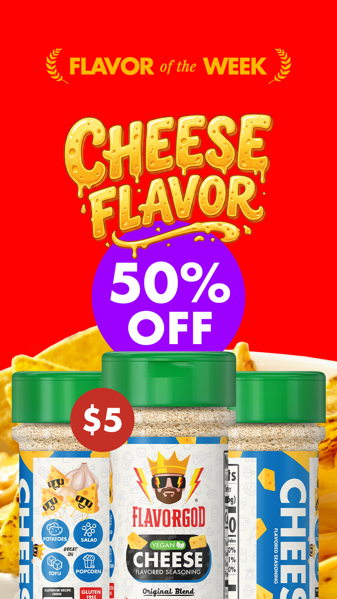 Flavor God Facebook ad