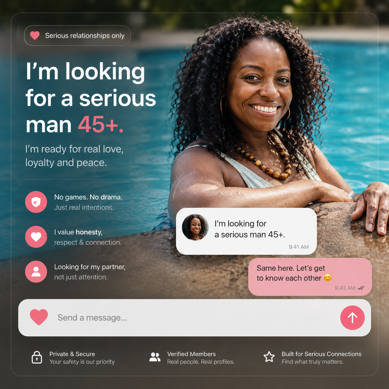 Gotiglacialsh Facebook ad: Meet someone genuine