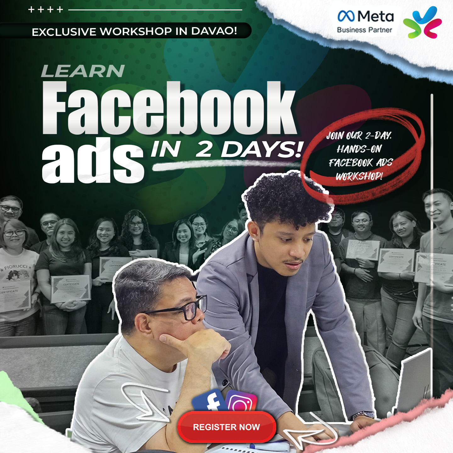 Care Workshops Mindanao - MMIO Facebook ad