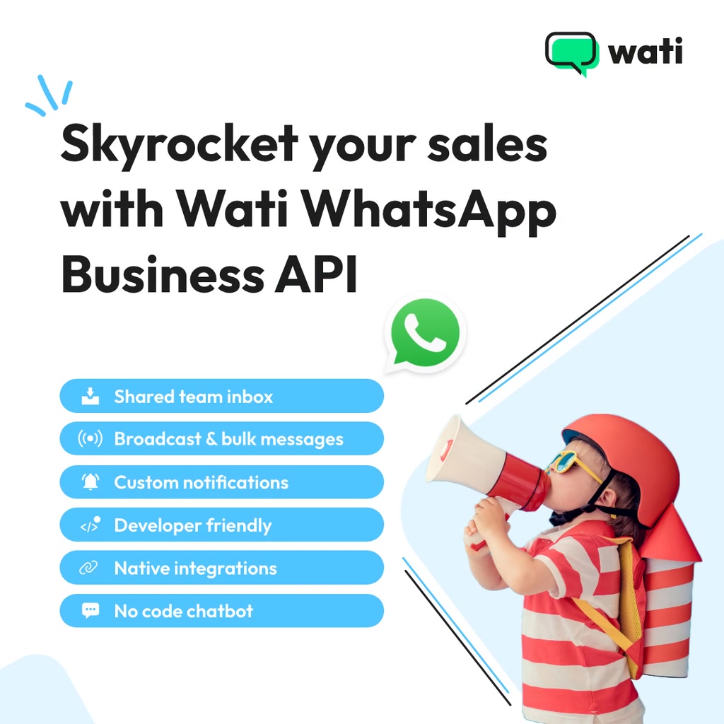 WATI - WhatsApp Team Inbox Facebook ad