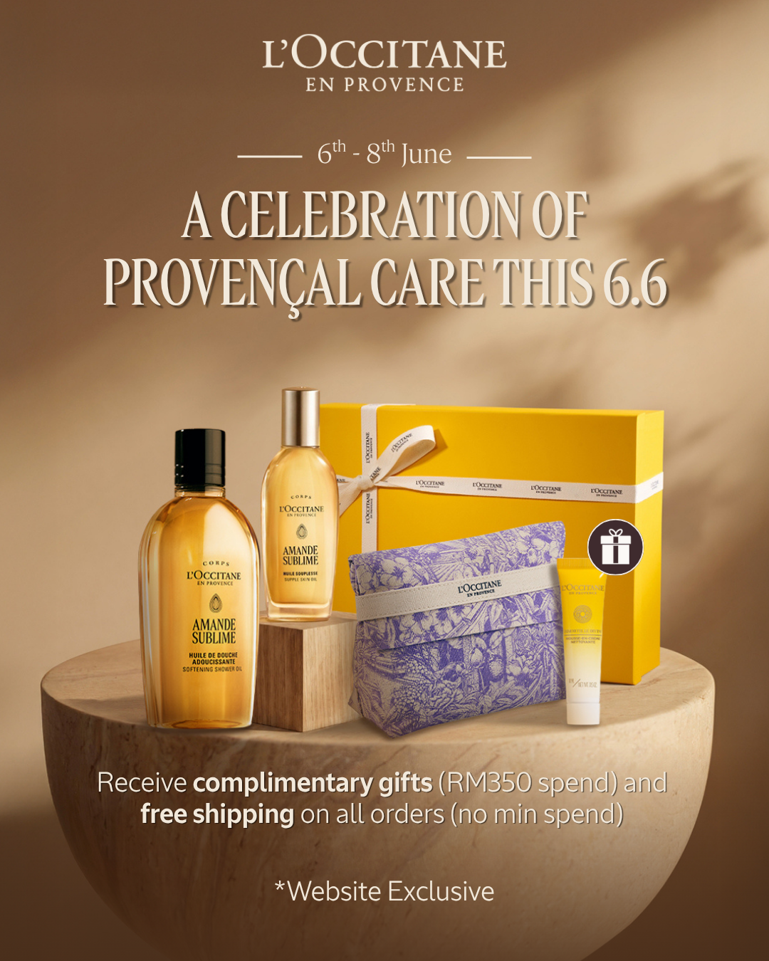 L'OCCITANE en Provence Facebook ad