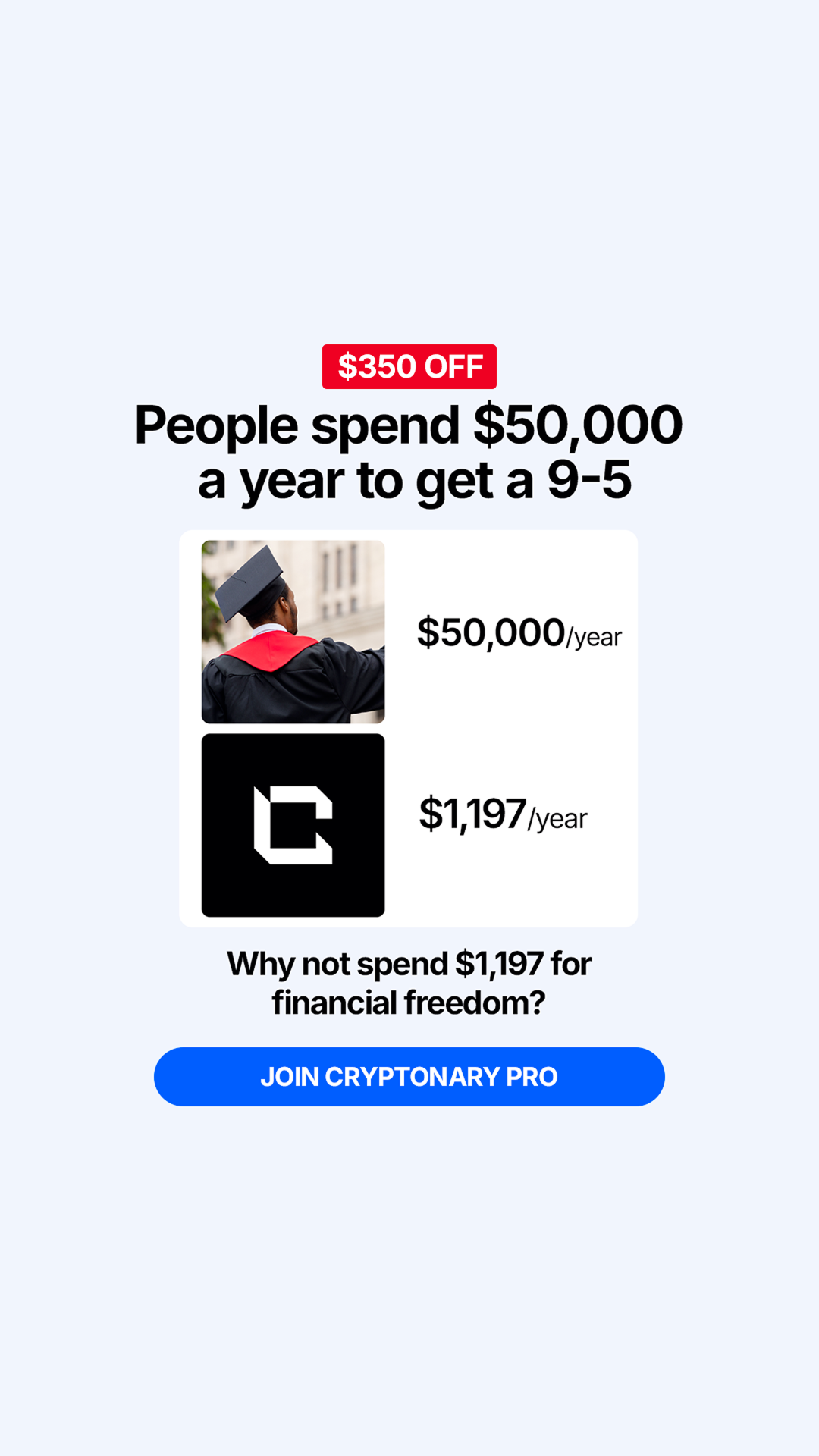 Cryptonary Facebook ad