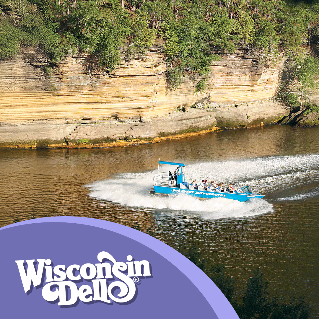 Wisconsin Dells Visitor & Convention Bureau Facebook ad from Jun 23, 2026