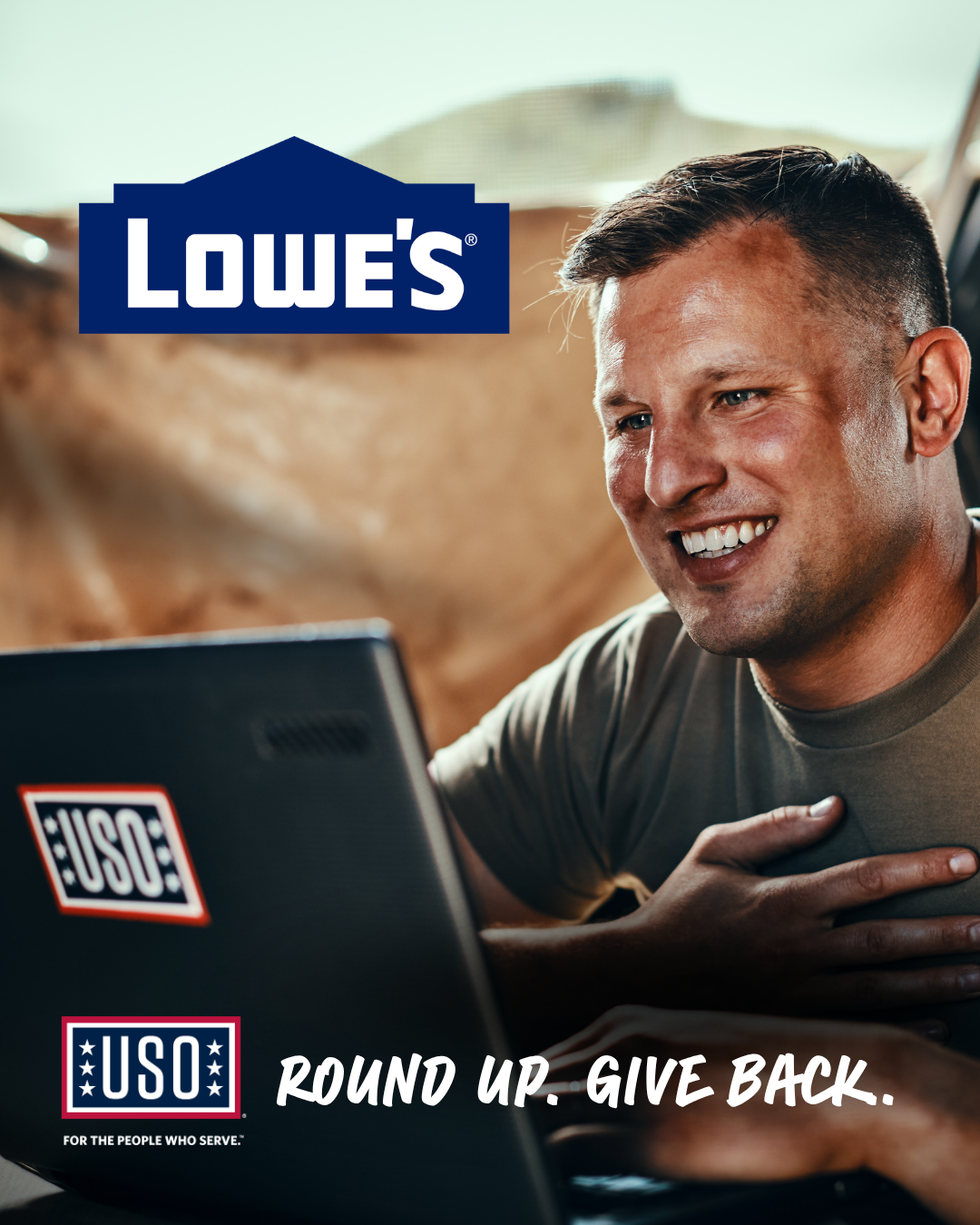 USO Facebook ad