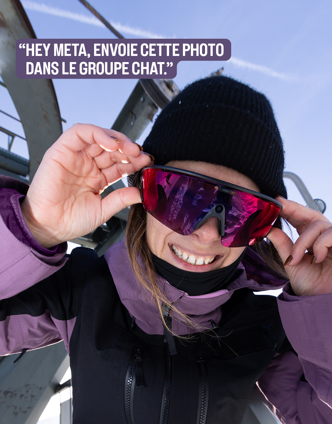 Oakley Meta Facebook ad