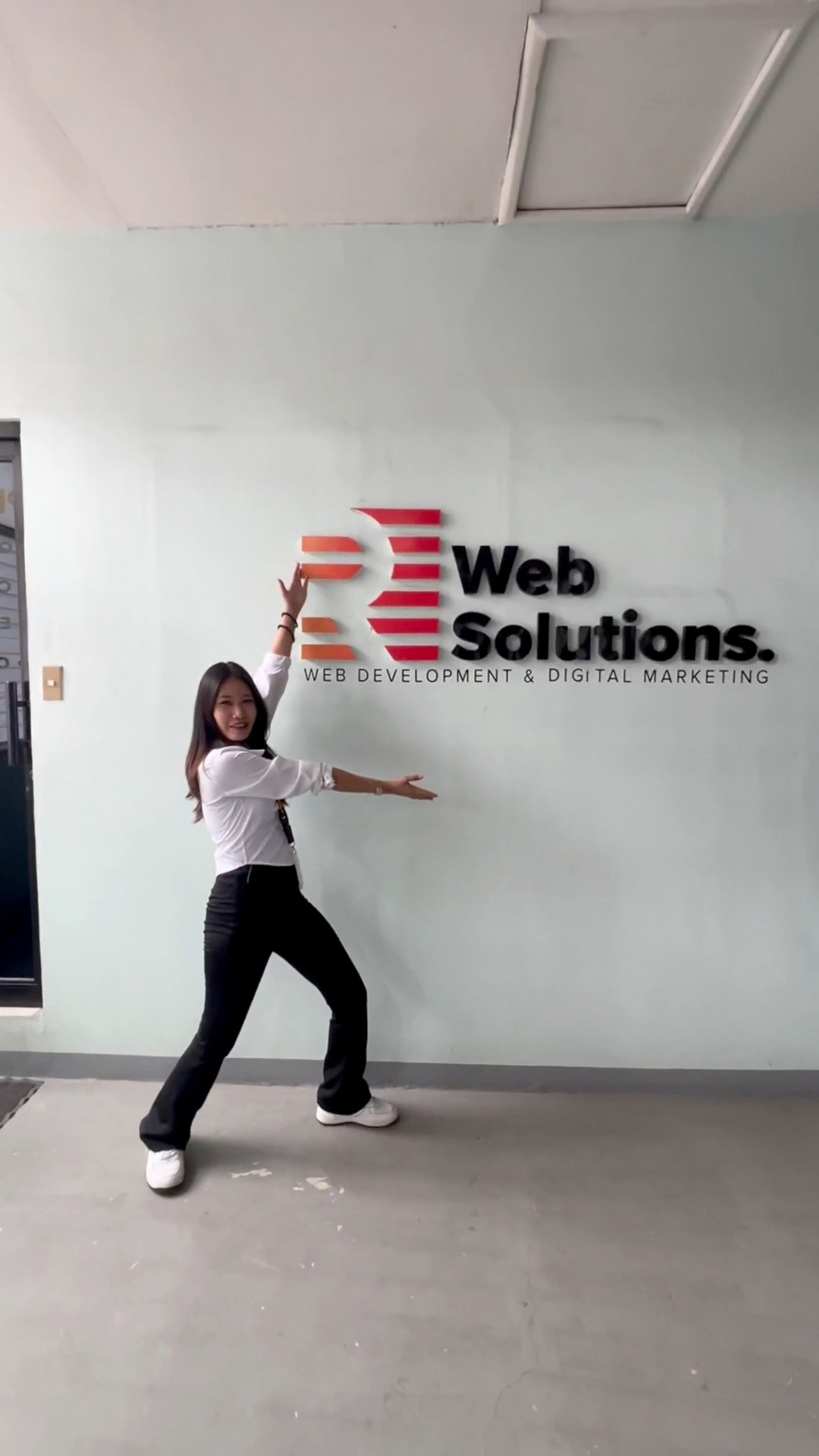 R Web Solutions, Corp. Facebook ad: Having social media is not enough.