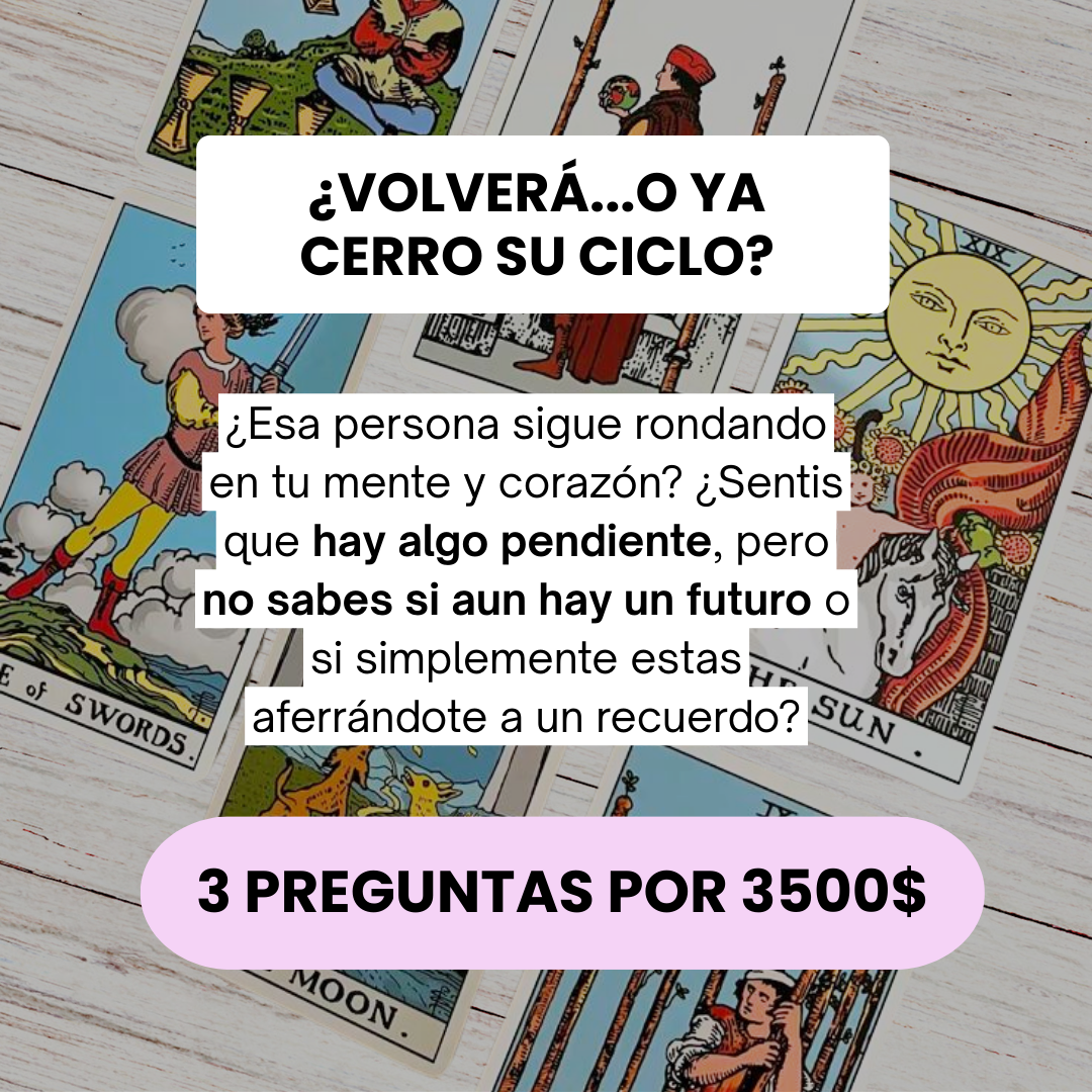 Tarot con Patri Facebook ad from Aug 30, 2025