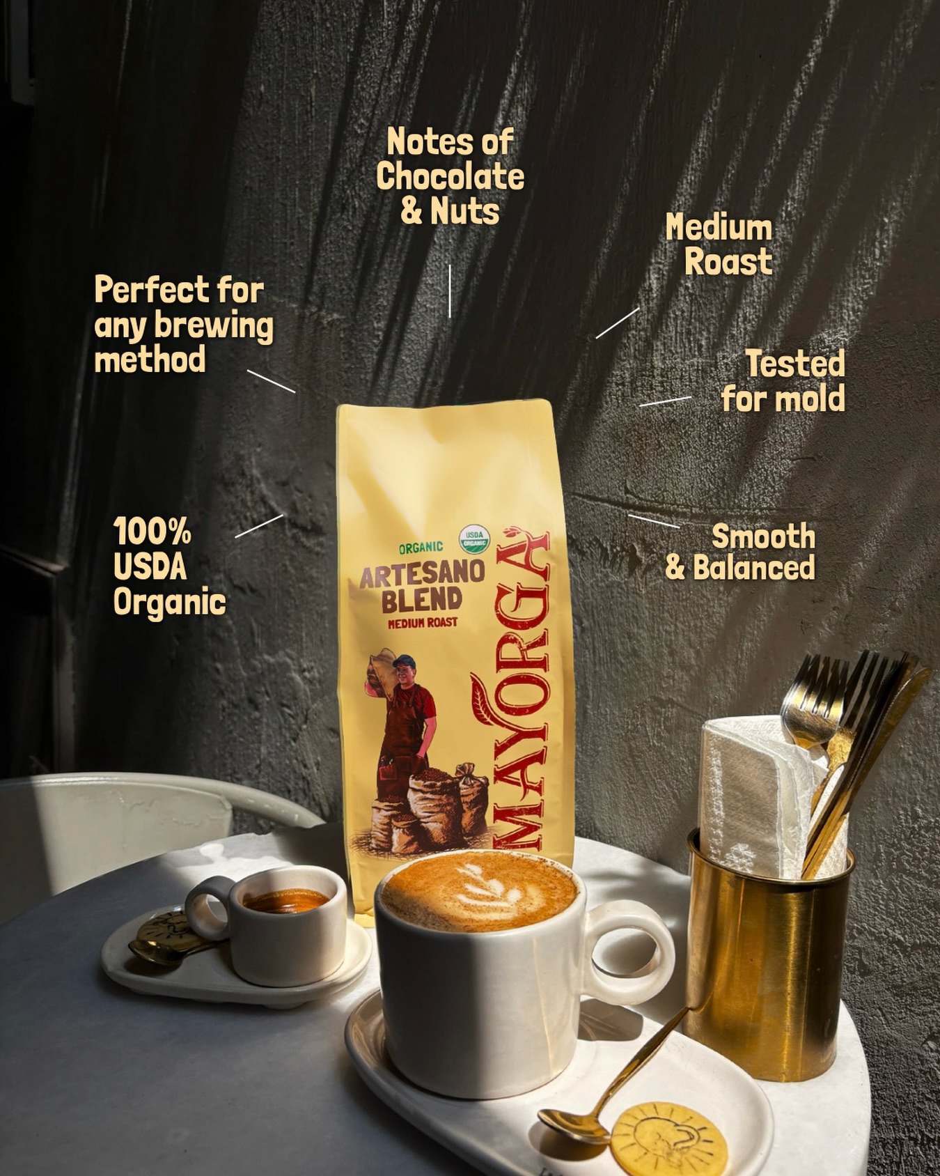 Mayorga Coffee Facebook ad