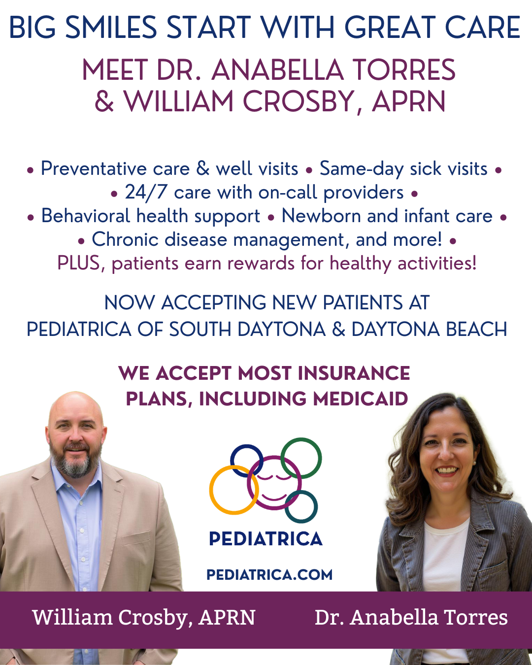 Pediatrica Health Group Facebook ad