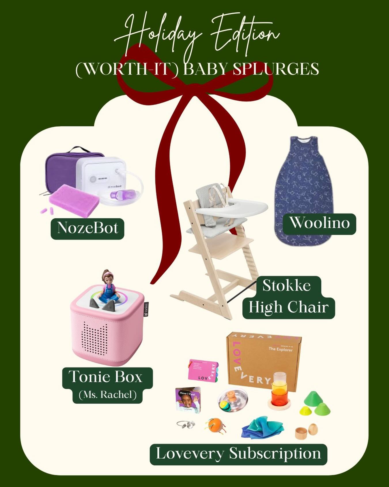 becomingbkmama Facebook ad: Holiday Baby Splurges that…