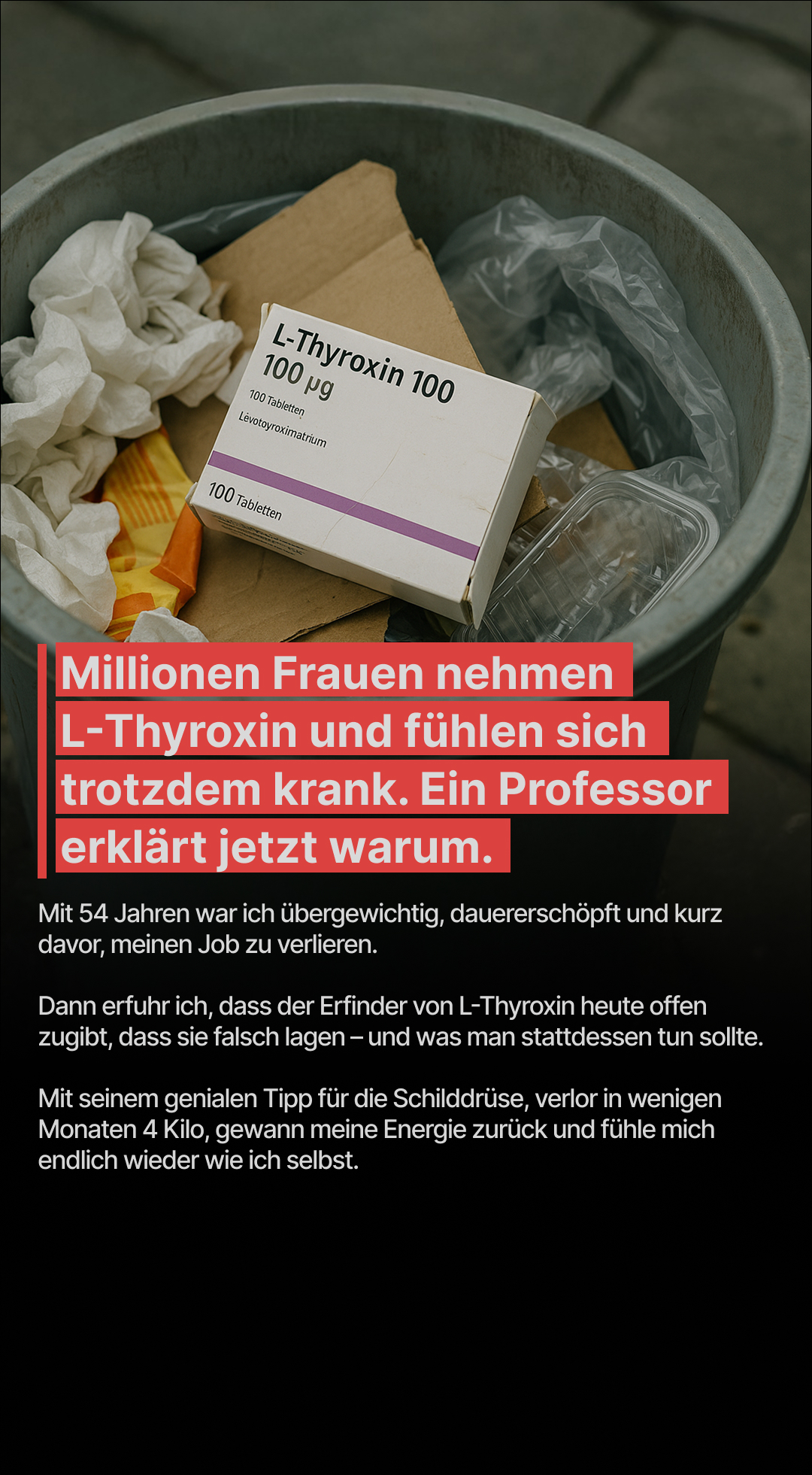 Mission Schilddrüse Facebook ad