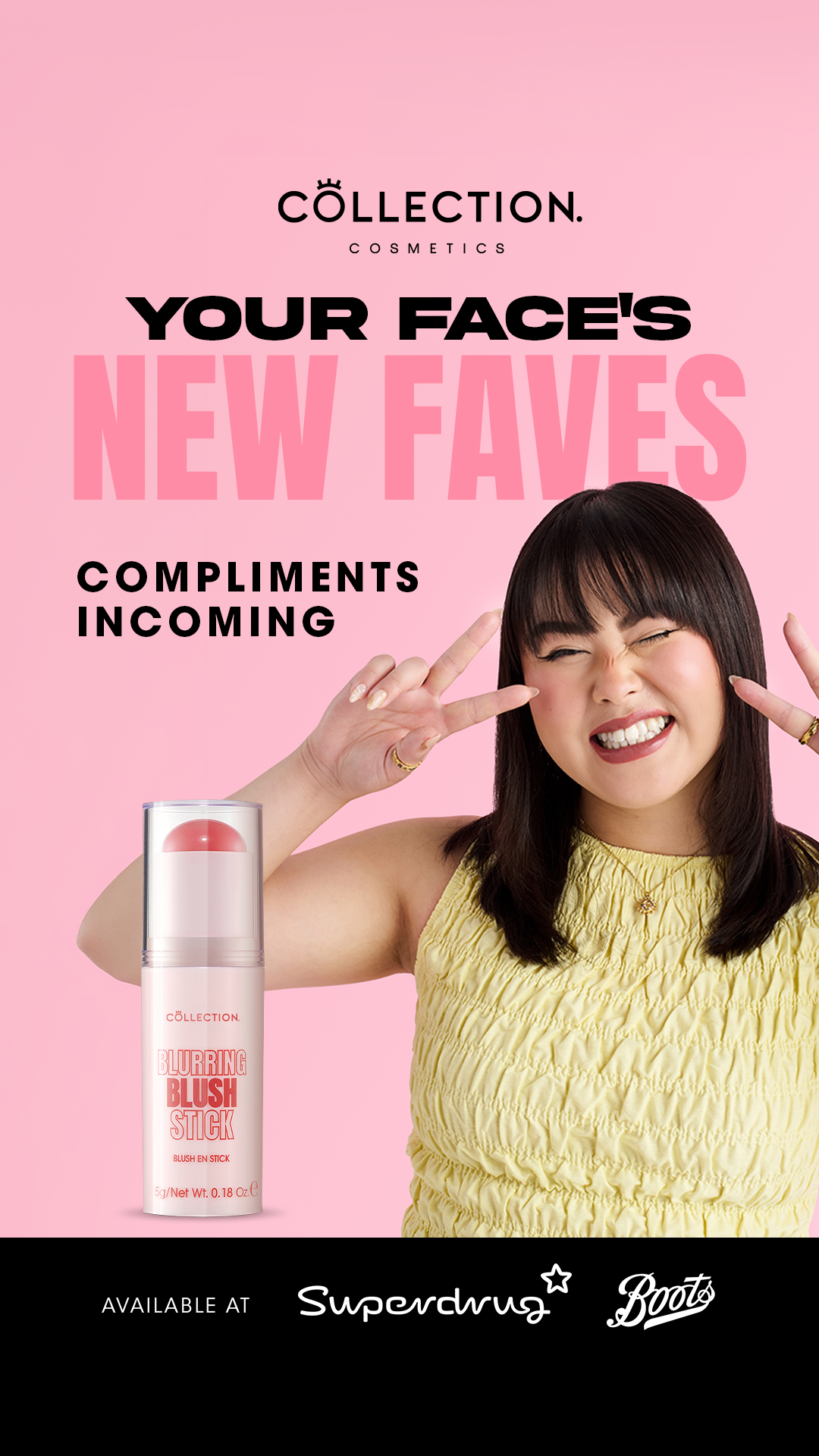 Collection Cosmetics Facebook ad