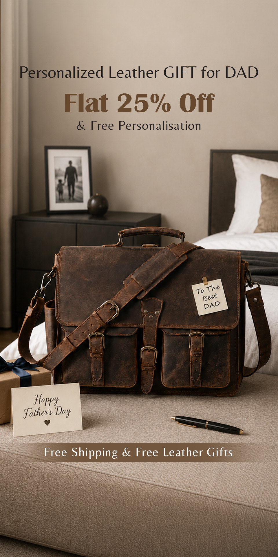 Saddle Leather Goods Facebook ad