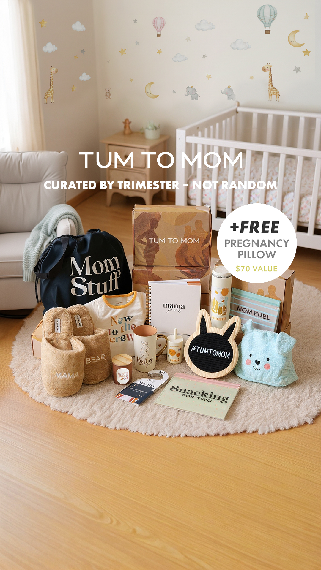 Tum To Mom Pregnancy Box Facebook ad