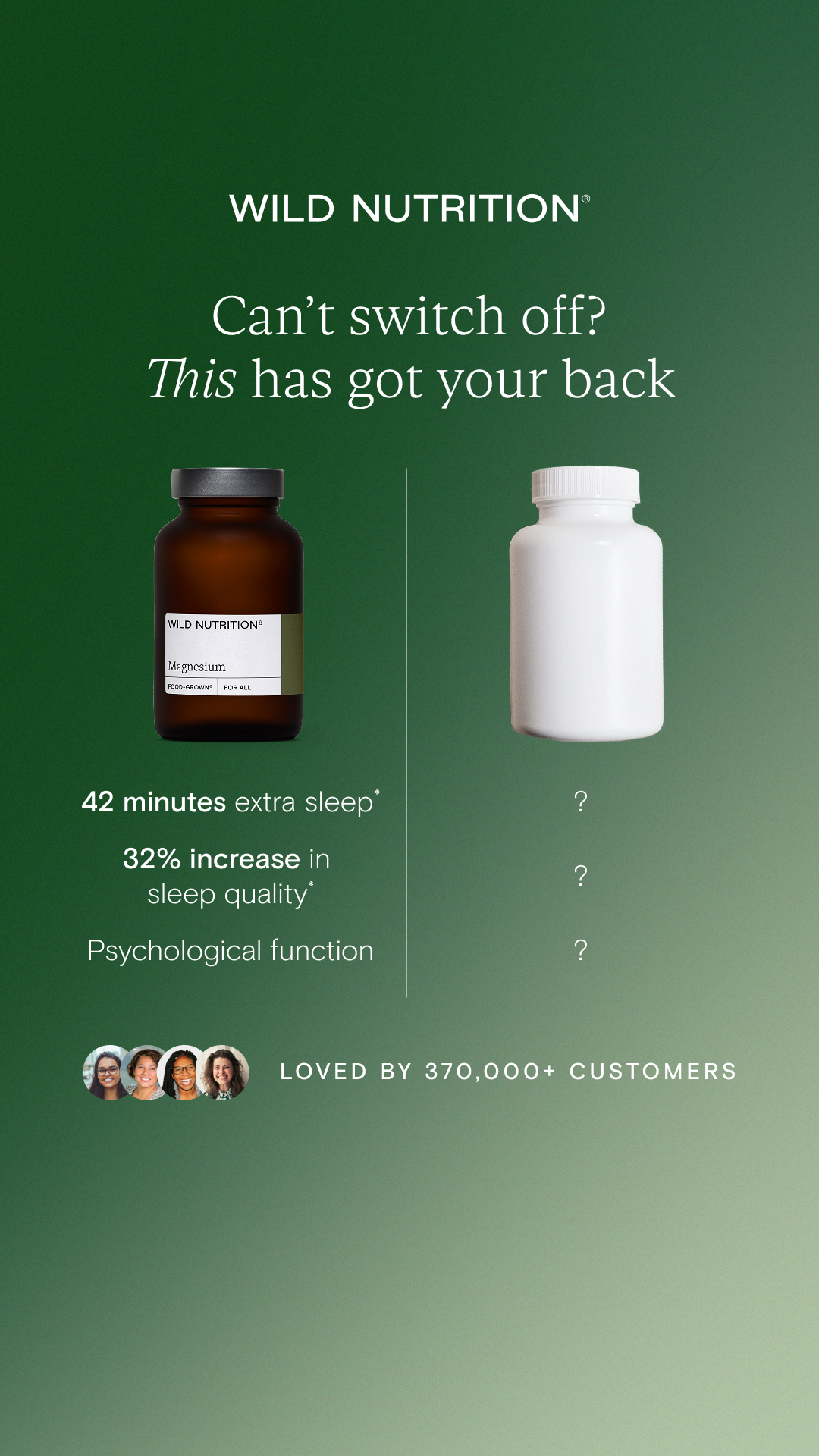 Wild Nutrition Facebook ad