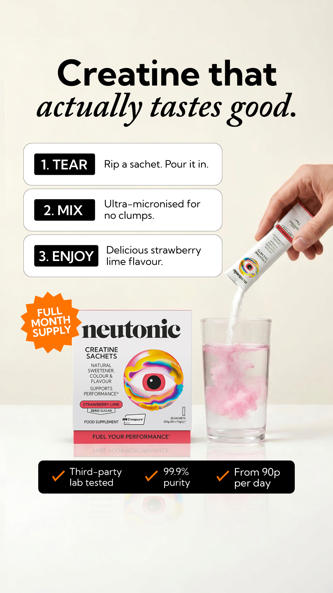 Neutonic Facebook ad