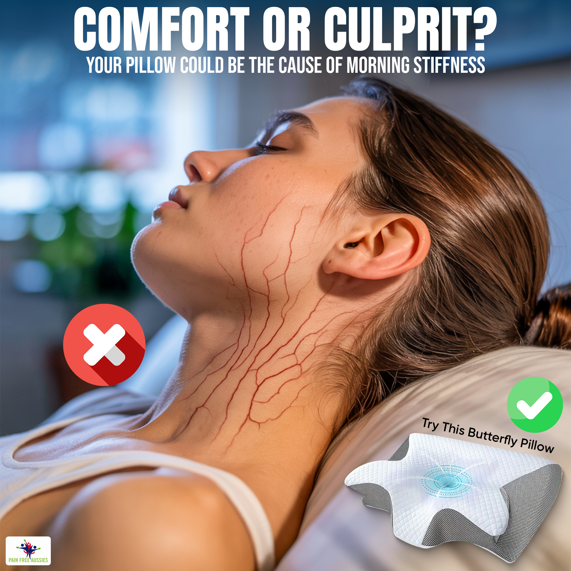 Pain Free Aussies Facebook ad