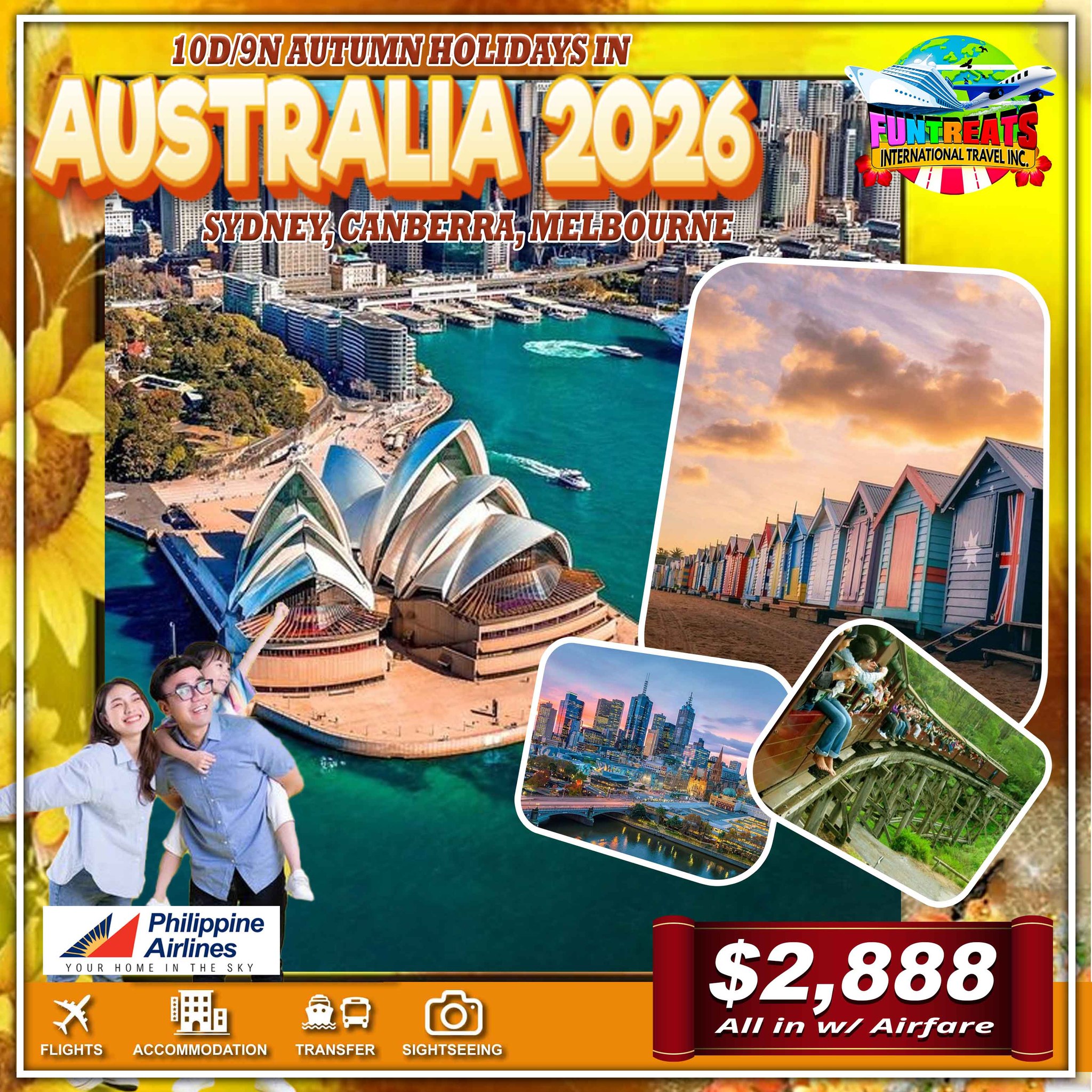 Funtreats Travel and Tours Facebook ad