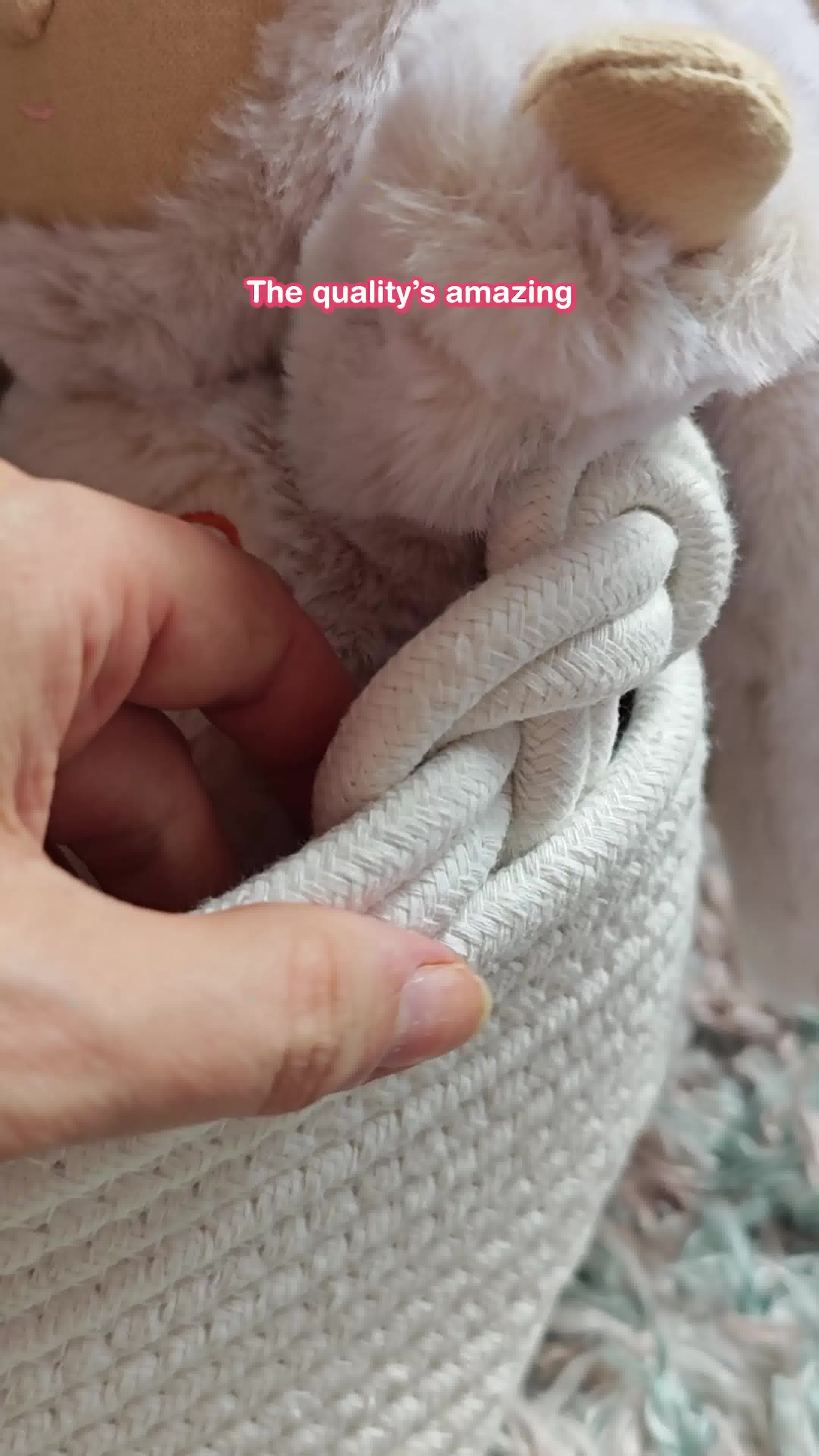 Baby Knits Facebook ad: Personalized Knitted Basket!