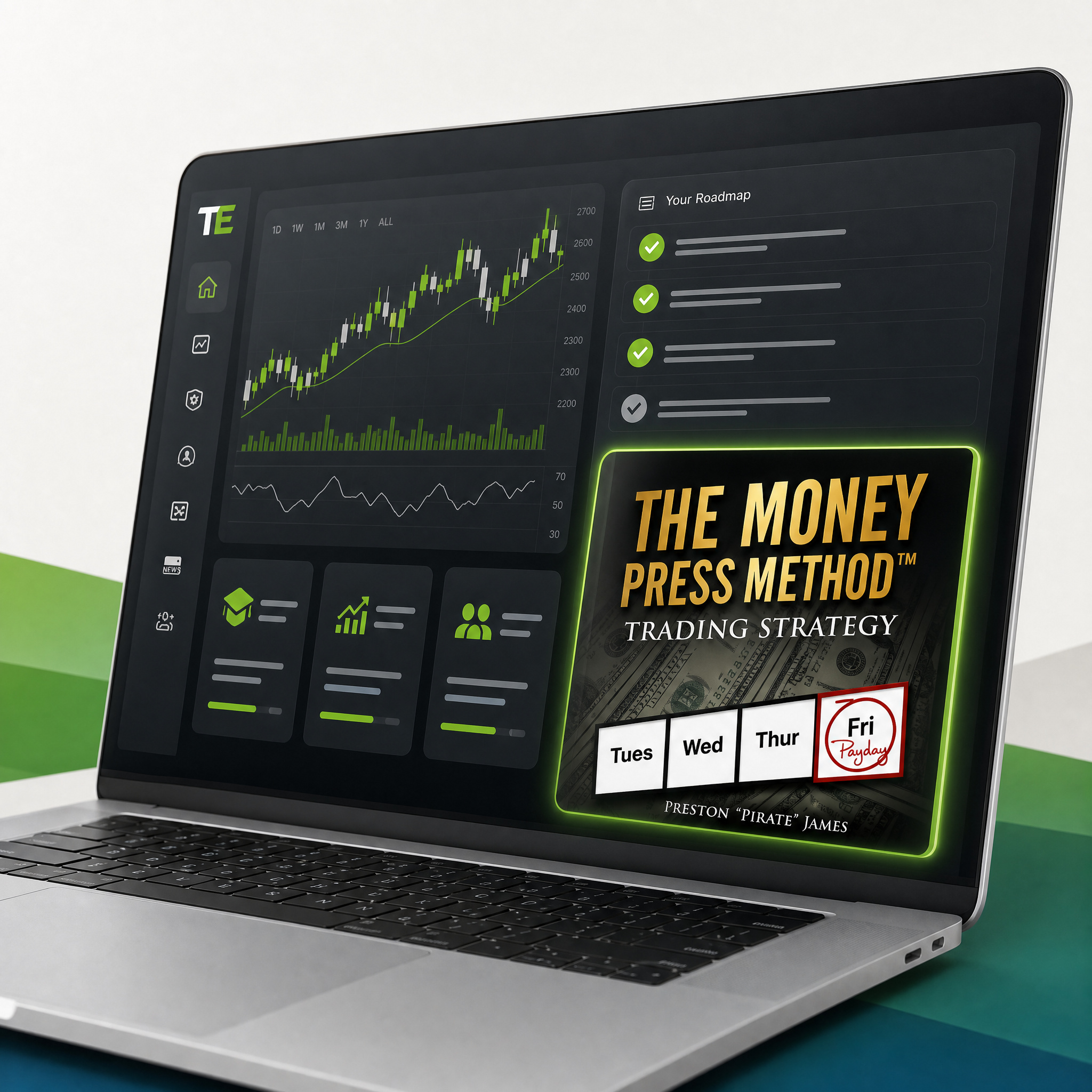 Preston James & Traders Edge Network Facebook ad