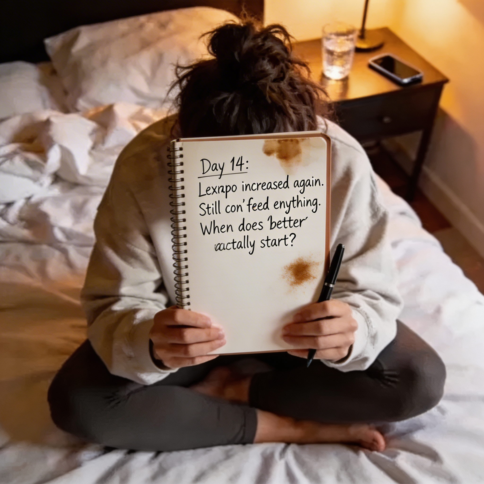 The Anxiety Doctor Facebook ad: Read if you stopped feeling anything after starting…