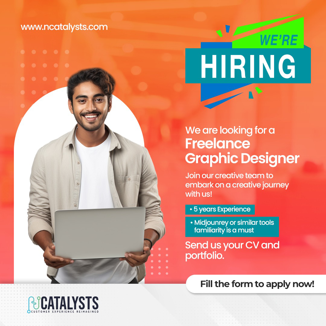 Ncatalysts Facebook ad: Apply Now