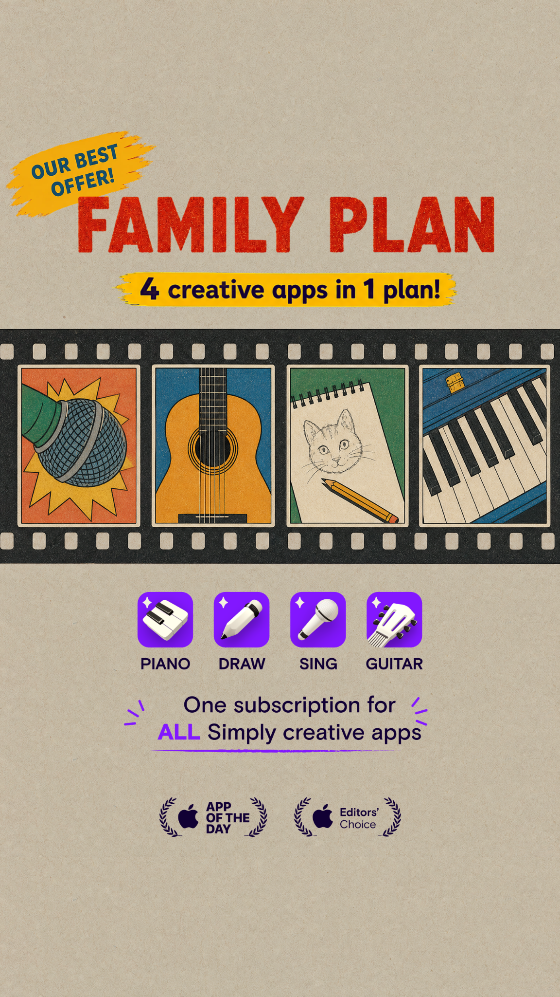 Simply - Kids Creative Hub Facebook ad