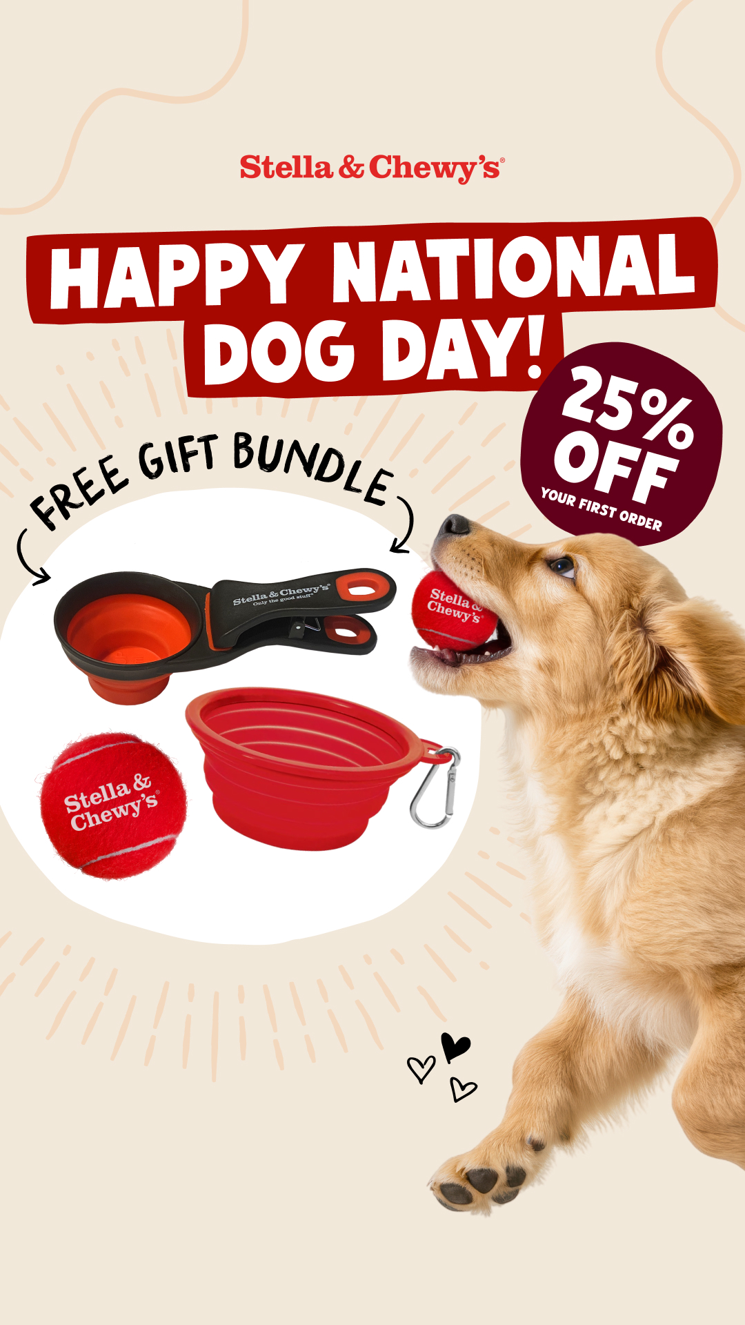 Stella & Chewy's Facebook ad