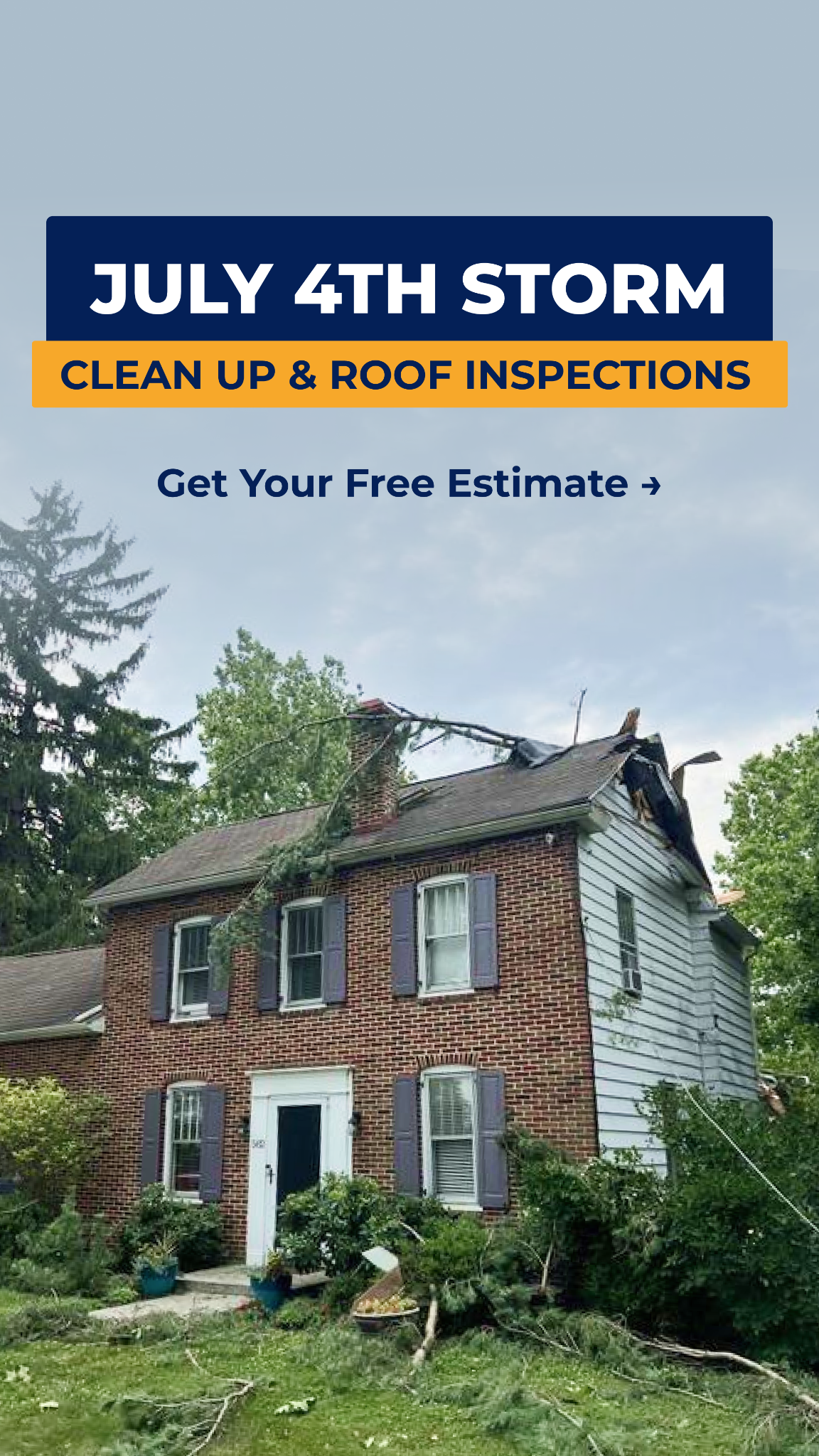 Joyland Roofing & Exteriors Facebook ad