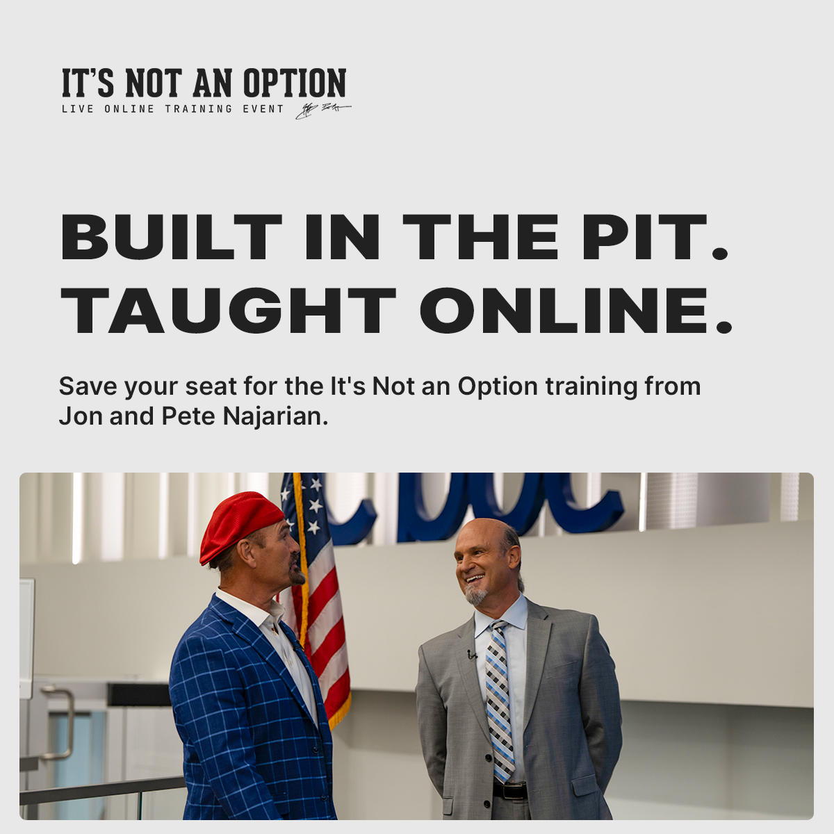 Najarian Brothers Facebook ad