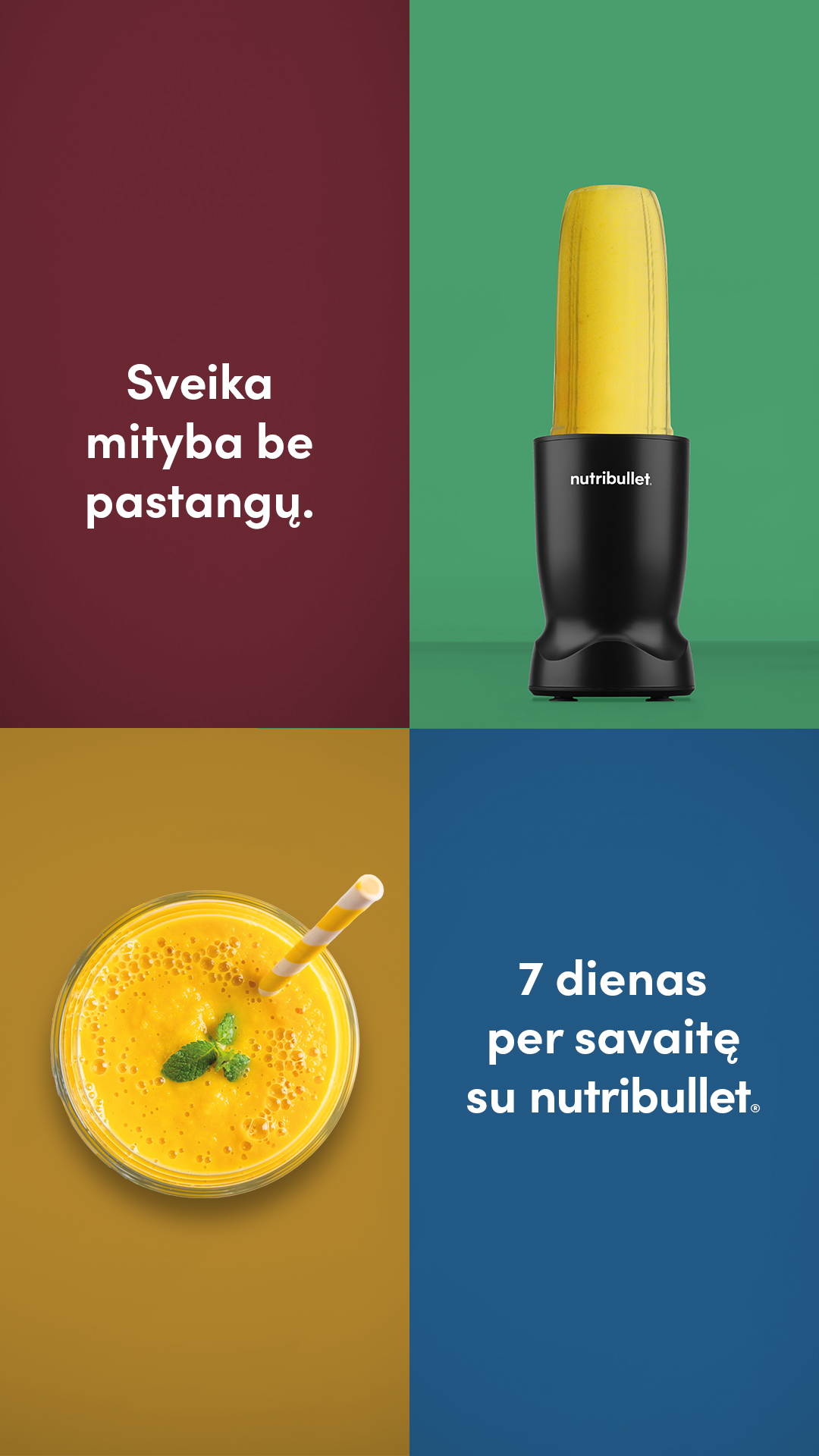 Nutribullet Europe Facebook ad