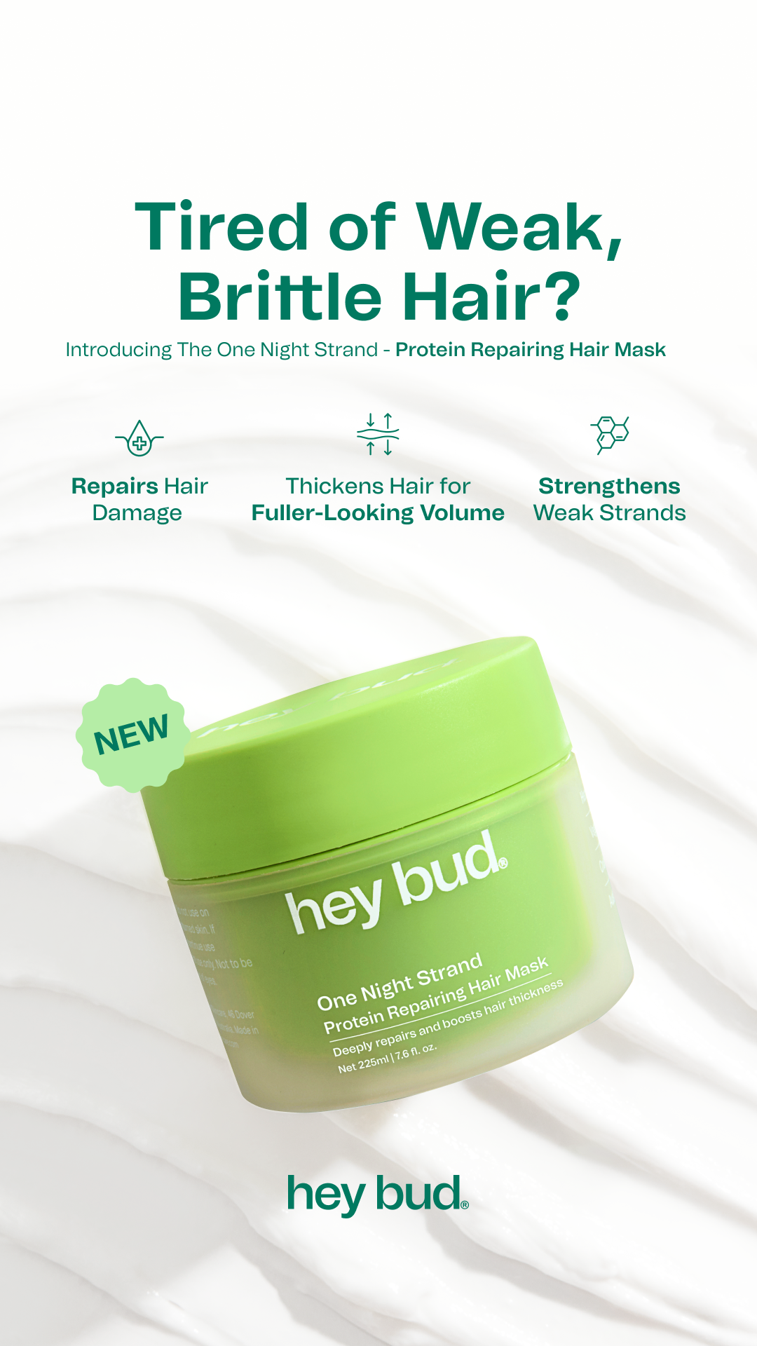 Hey Bud Skincare Facebook ad