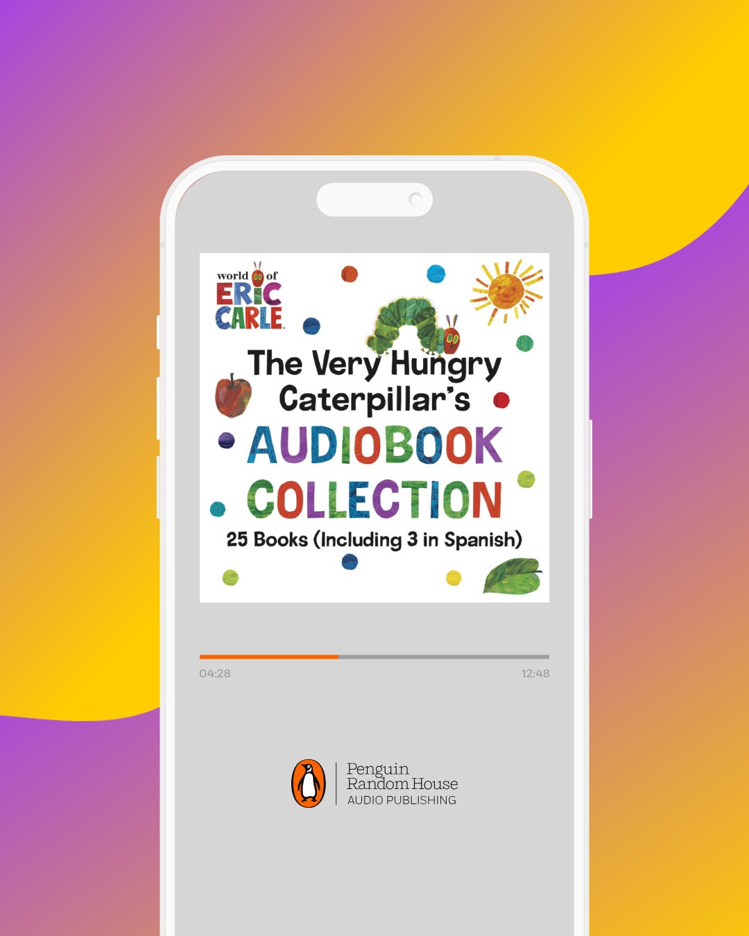 Listening Library Facebook ad