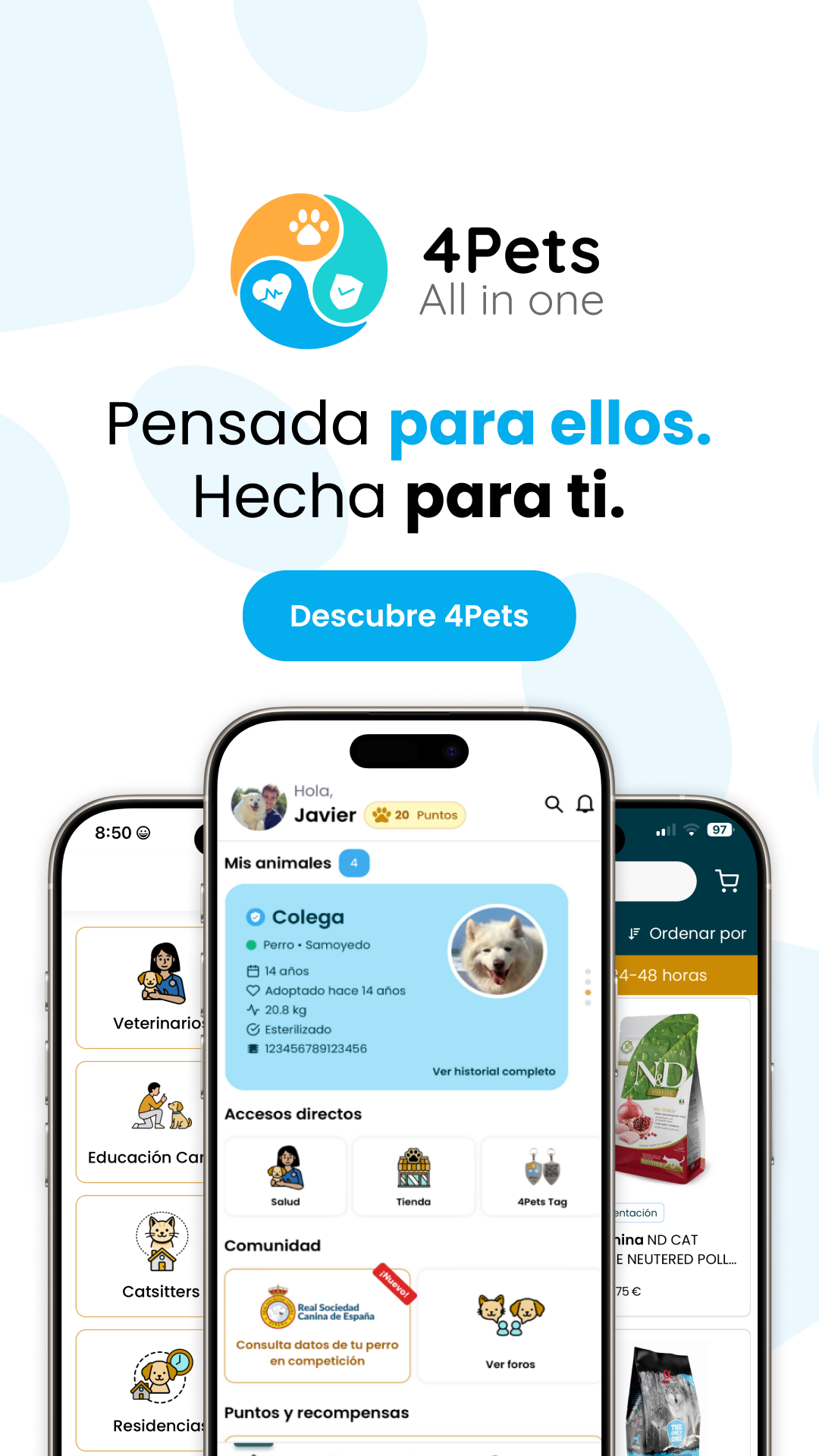 4Pets - All in One Facebook ad