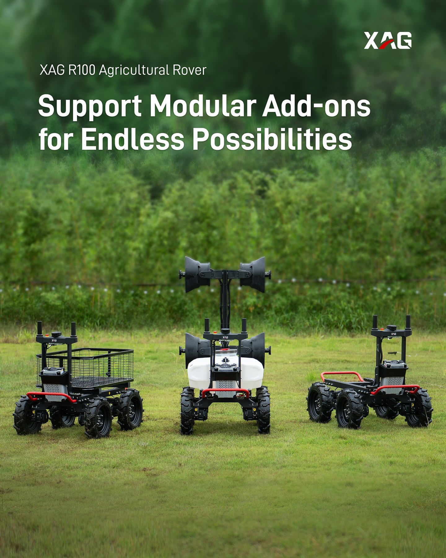 XAG Global Facebook ad: One Rover, Endless Possibilities!