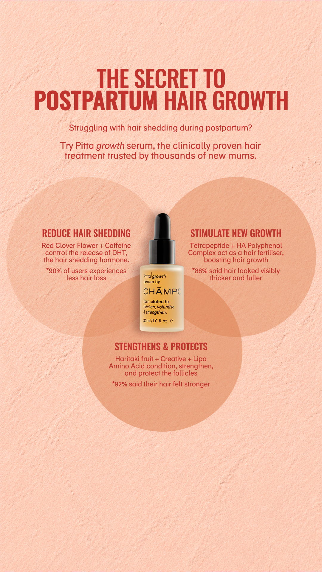 Chāmpo Haircare Facebook ad