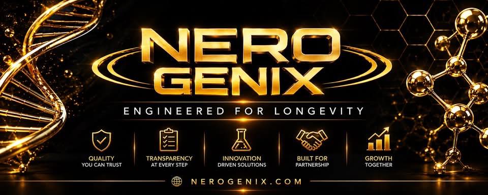 NeroGenix LLC Facebook ad: Nero Genix LLC | Engineered for Longevity.