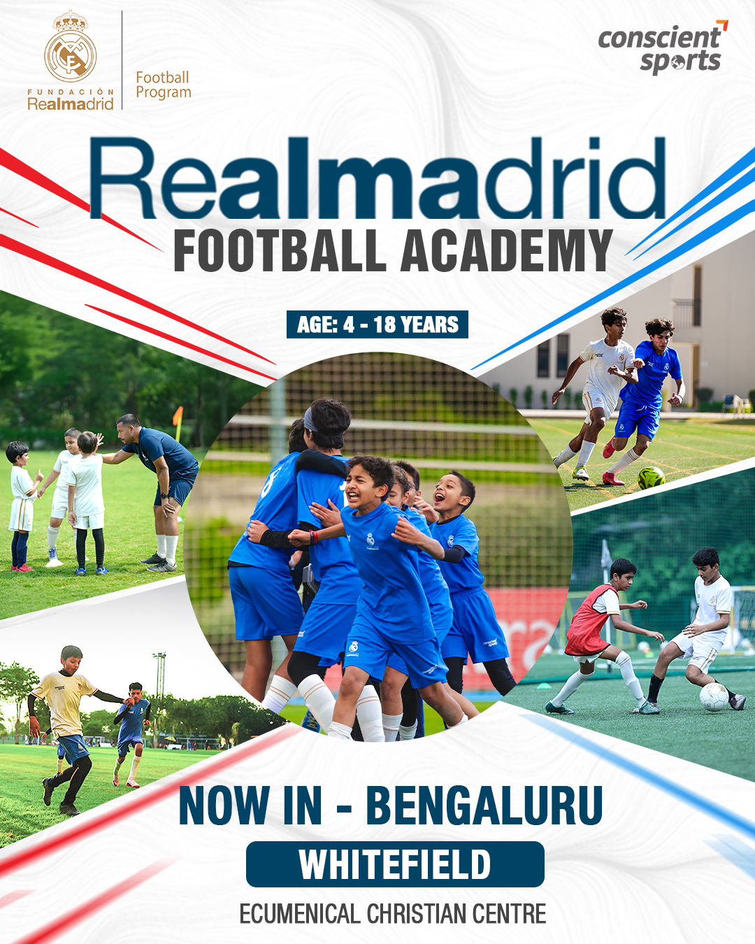RMF India - Partner Conscient Sports Facebook ad