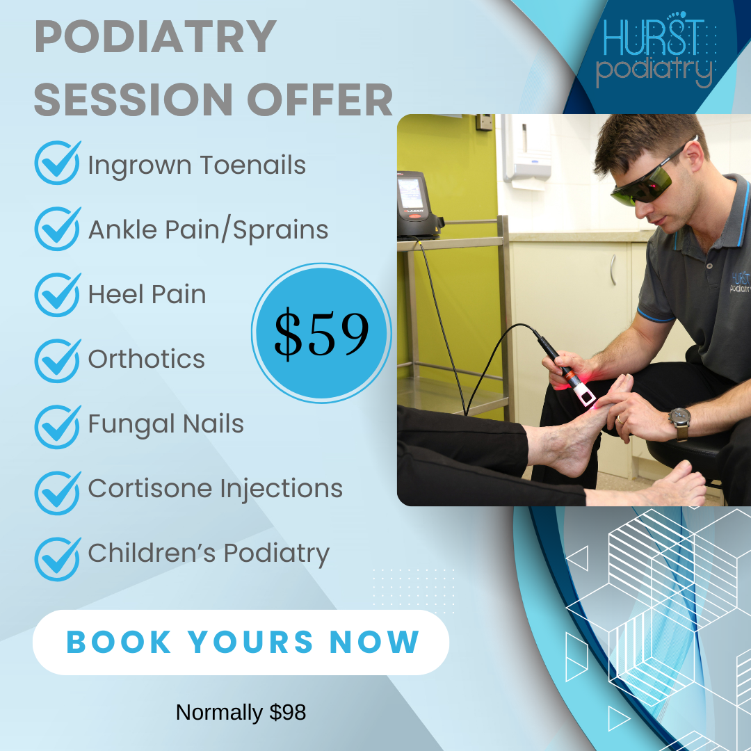 Hurst Podiatry Facebook ad
