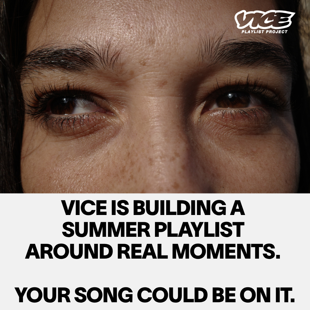 VICE Facebook ad: Be Part Of VICE's Summer Playlist