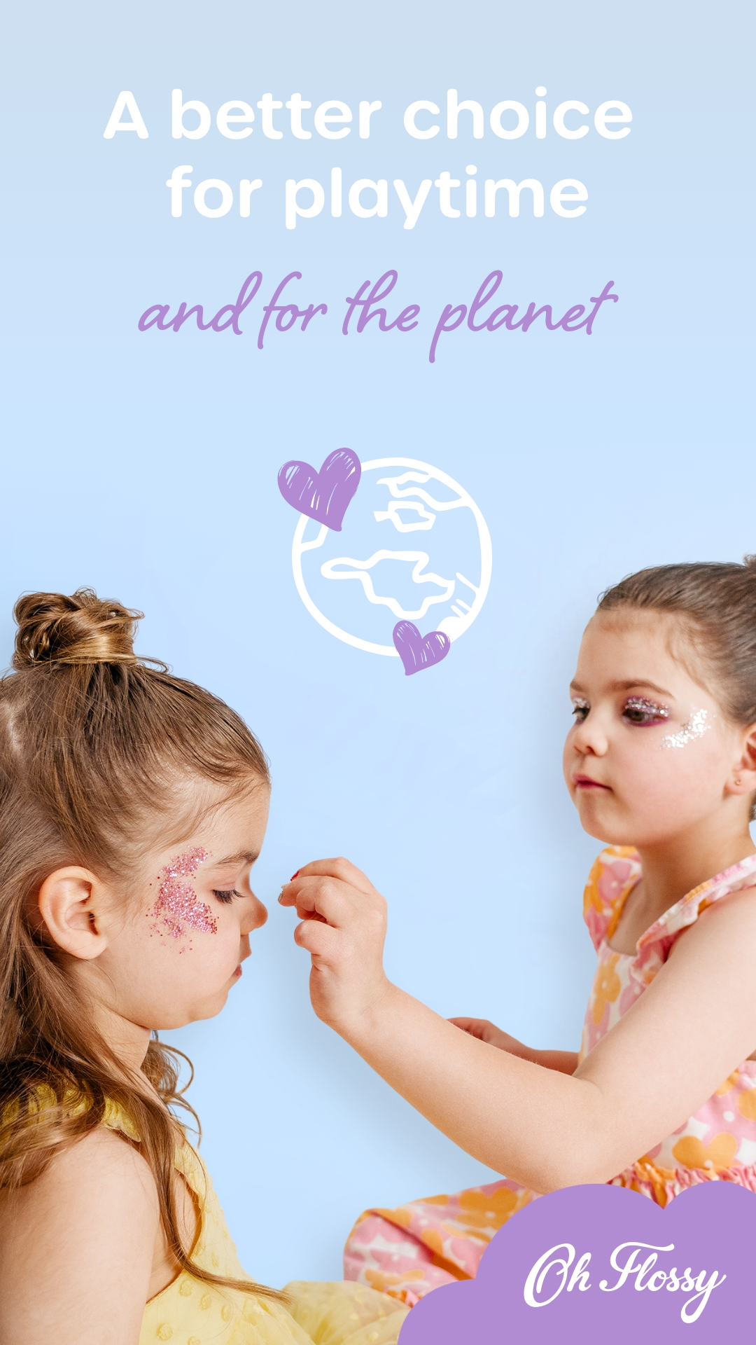 Oh Flossy Kids Makeup Facebook ad