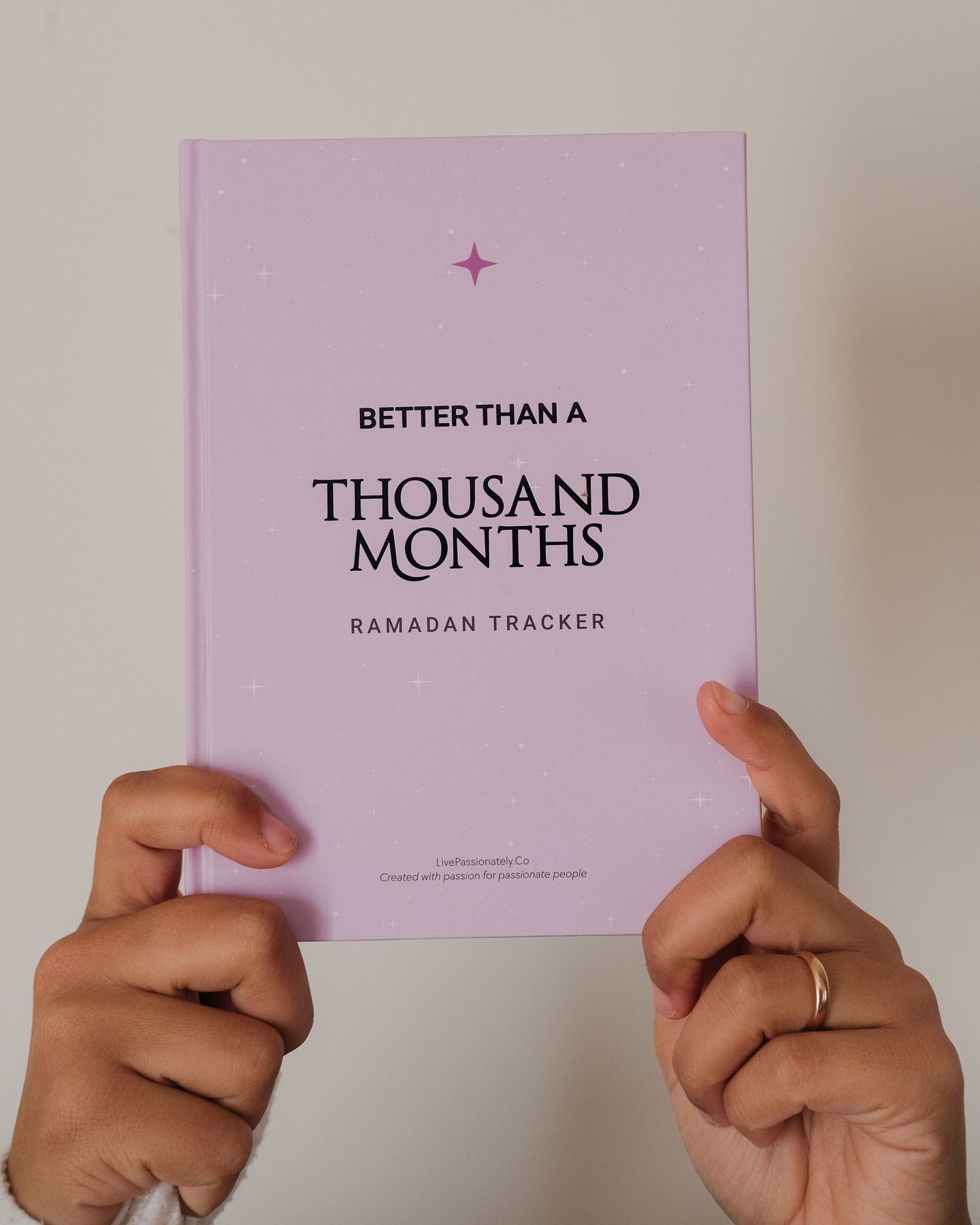 livepassionately.co Facebook ad: Our Ramadan Planners are BACK in stock
