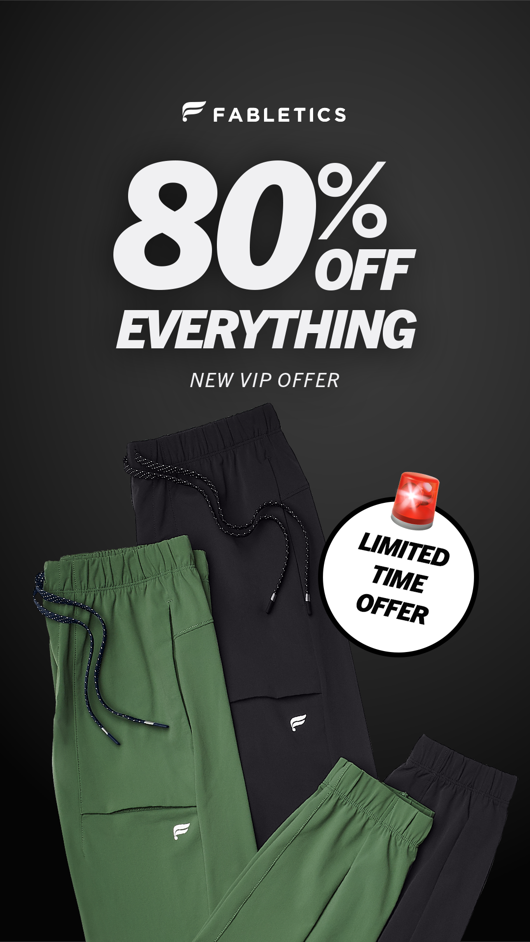 Fabletics Men Facebook ad